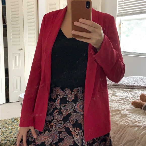 Lauren Conrad Magenta Blazer - Picture 3 of 6